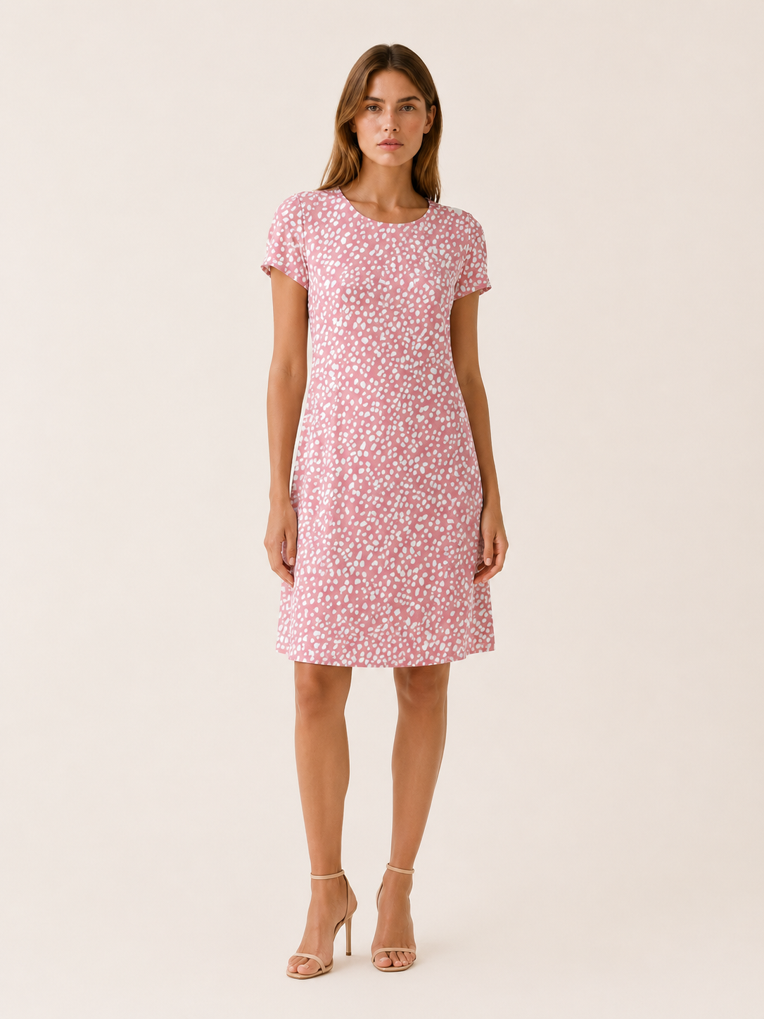 Marit | Boho Mini Dress with Relaxed Print