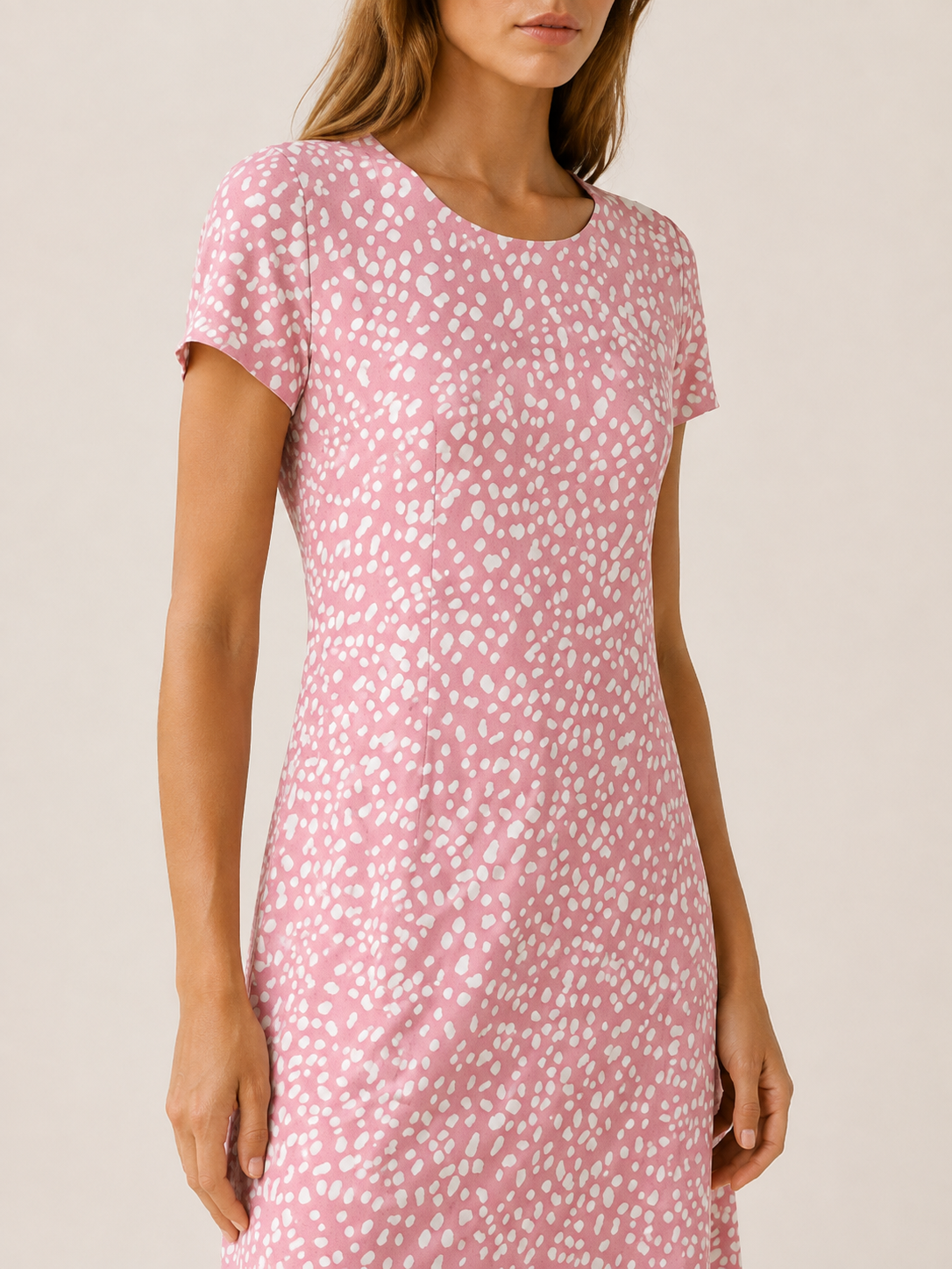 Marit | Boho Mini Dress with Relaxed Print