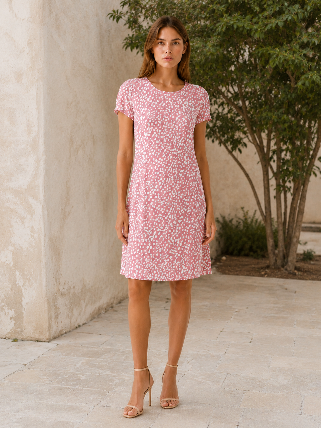 Marit | Boho Mini Dress with Relaxed Print