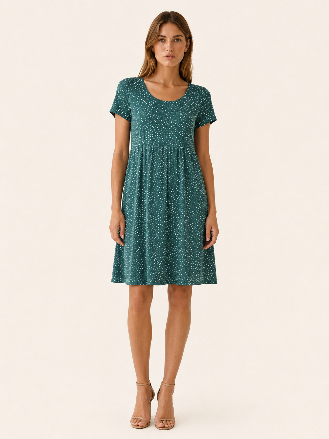 Marit | Boho Mini Dress with Relaxed Print