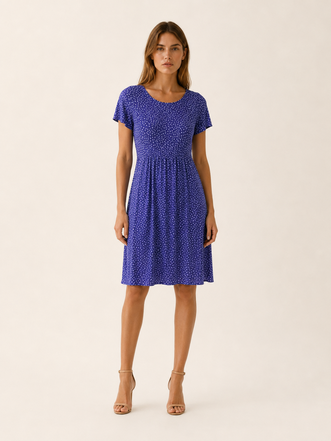 Marit | Boho Mini Dress with Relaxed Print