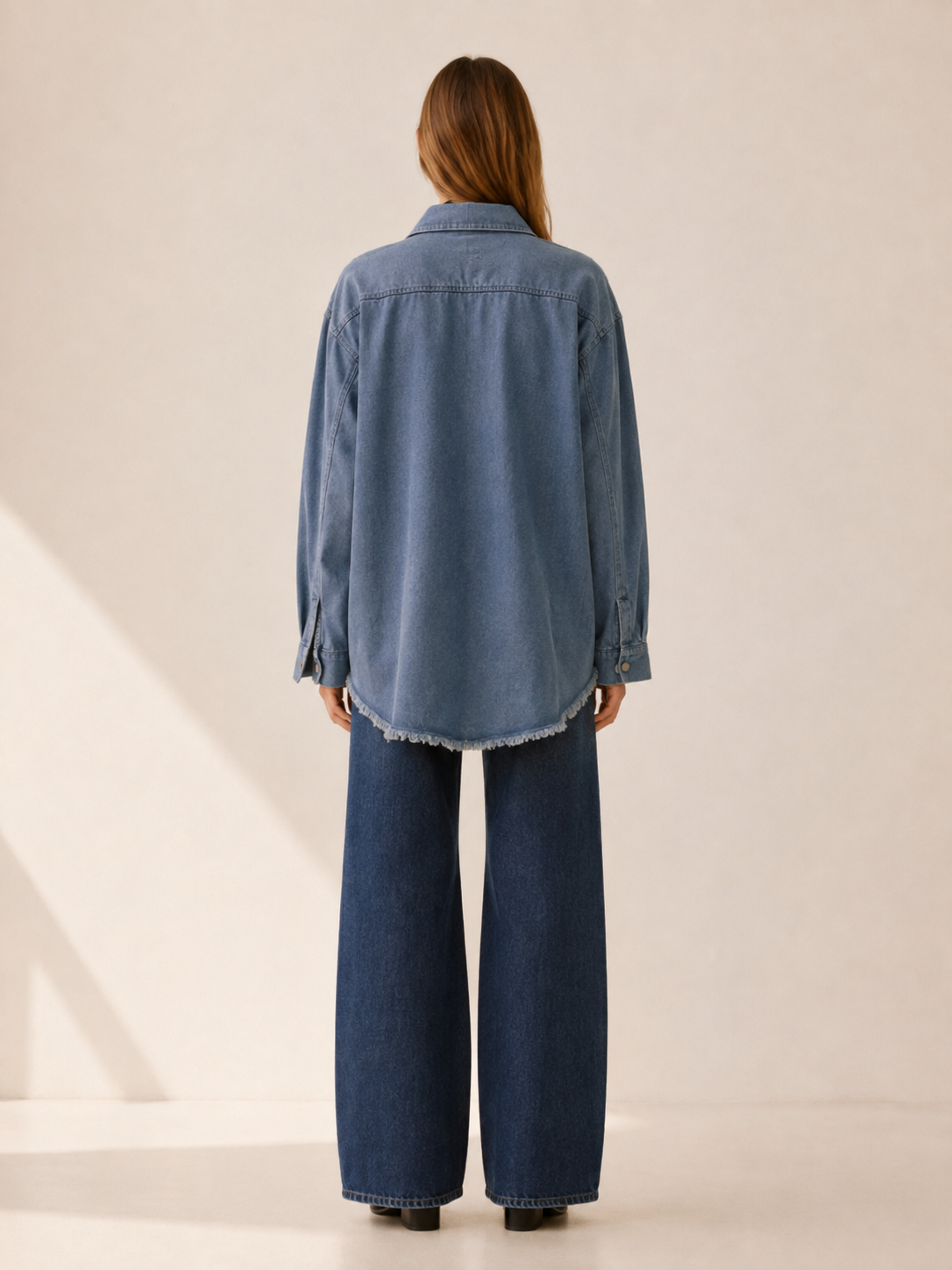 Astraea | Women's Utility Longline Denim Jacket