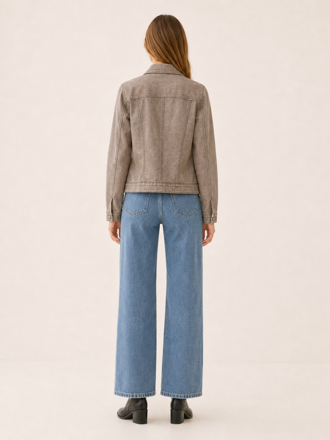 Capucine | Shirt Jacket with Utility Pockets and Button Front