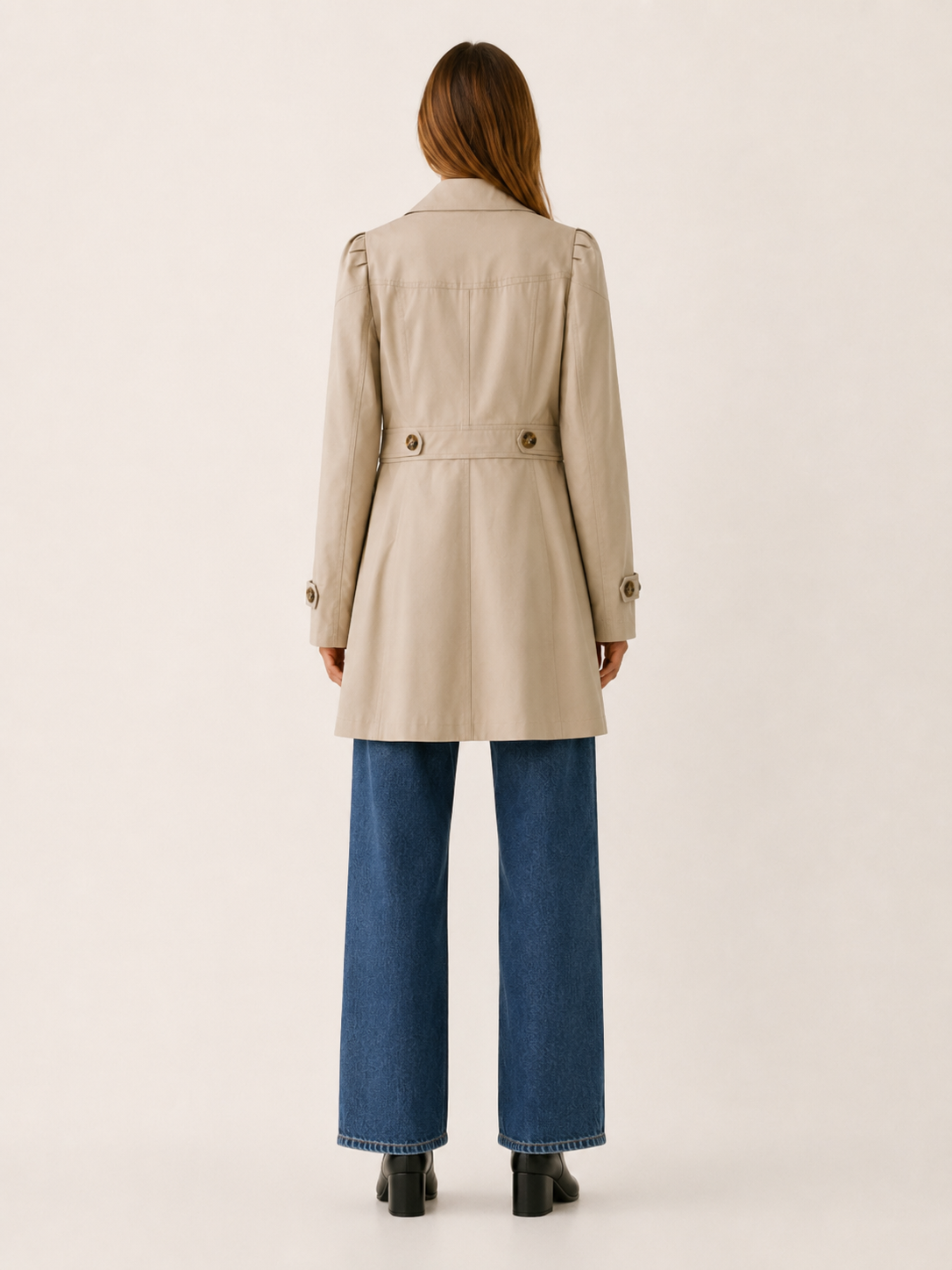 Colette | Women’s Short Trench Coat with Tailored Fit