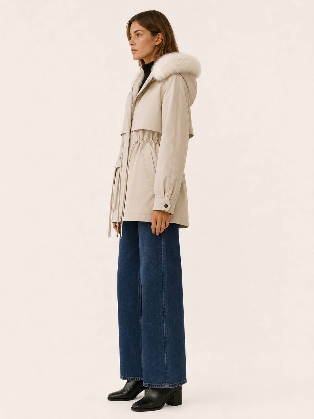 Drusilla | Women's Hooded Parka Jacket