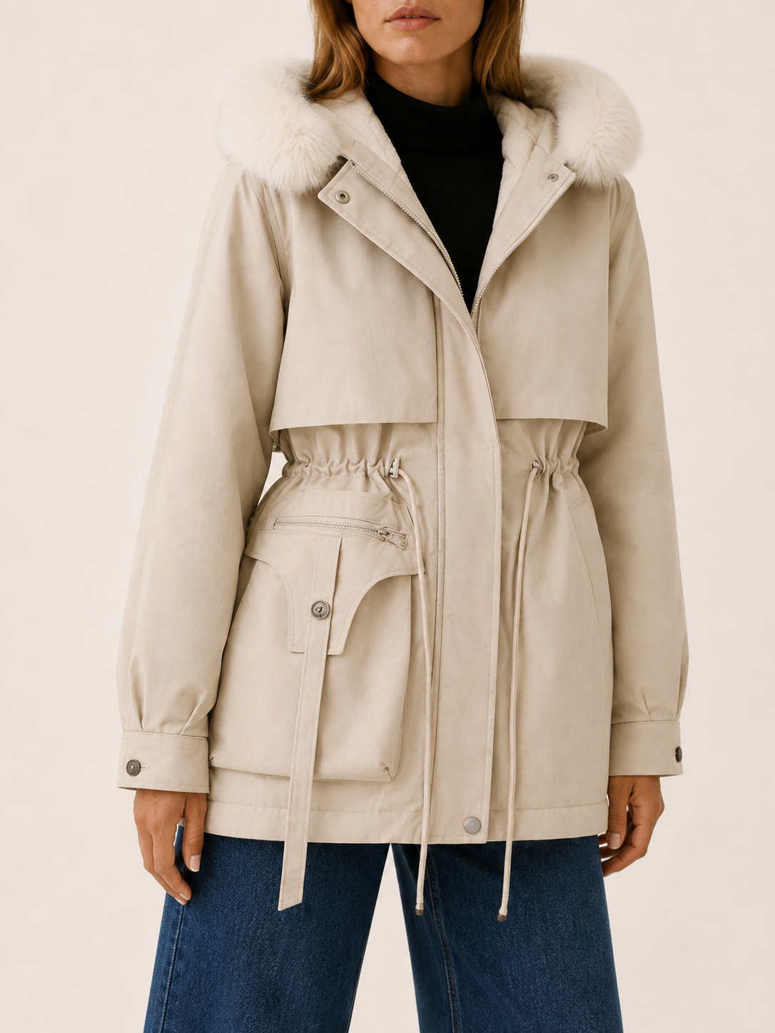 Drusilla | Women's Hooded Parka Jacket