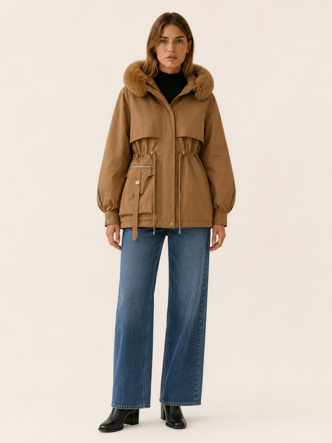 Drusilla | Women's Hooded Parka Jacket