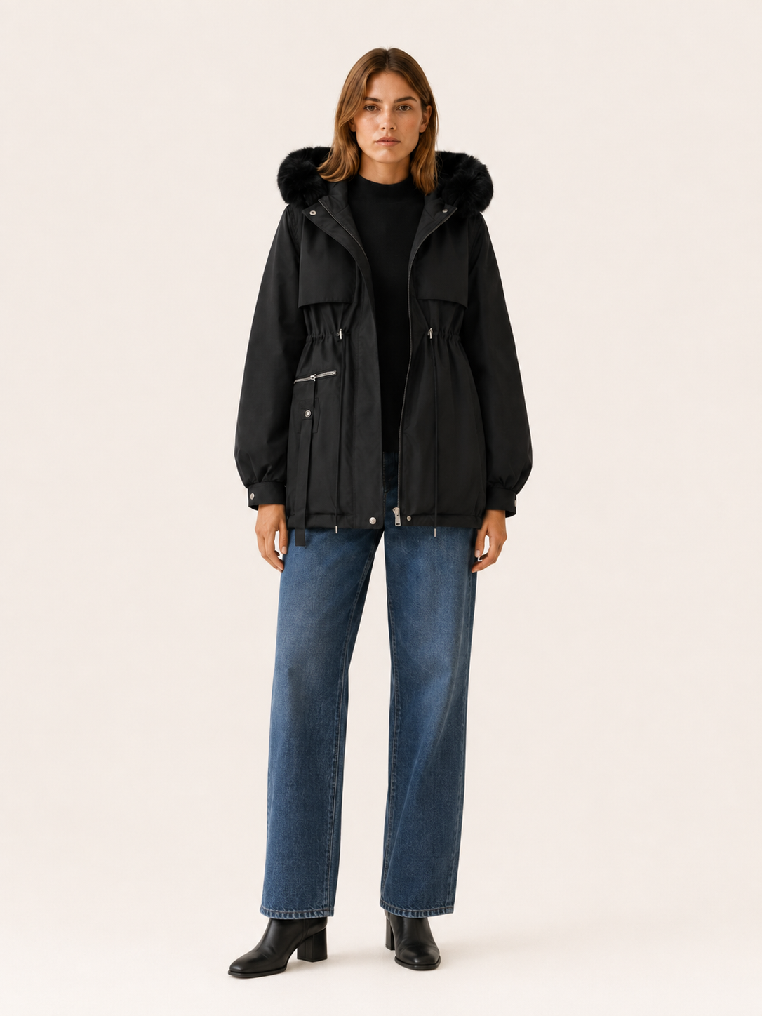 Drusilla | Women's Hooded Parka Jacket