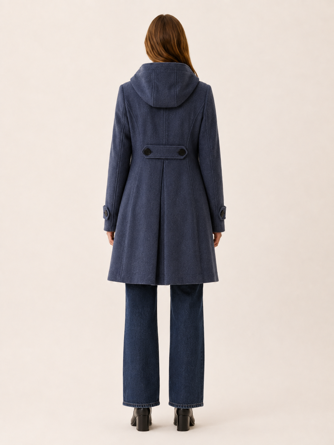 Eponine | Women's Double Breasted Hooded Coat