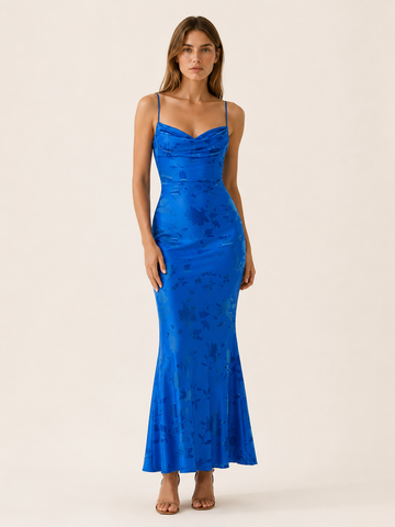 Honora | Floral Maxi Dress with Sweetheart Neckline