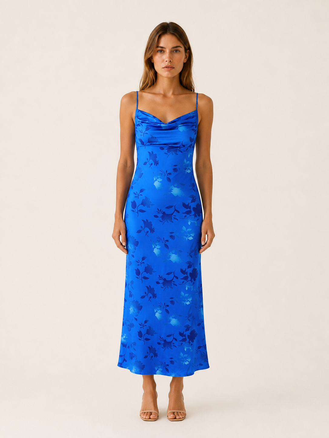 Honora | Floral Maxi Dress with Sweetheart Neckline