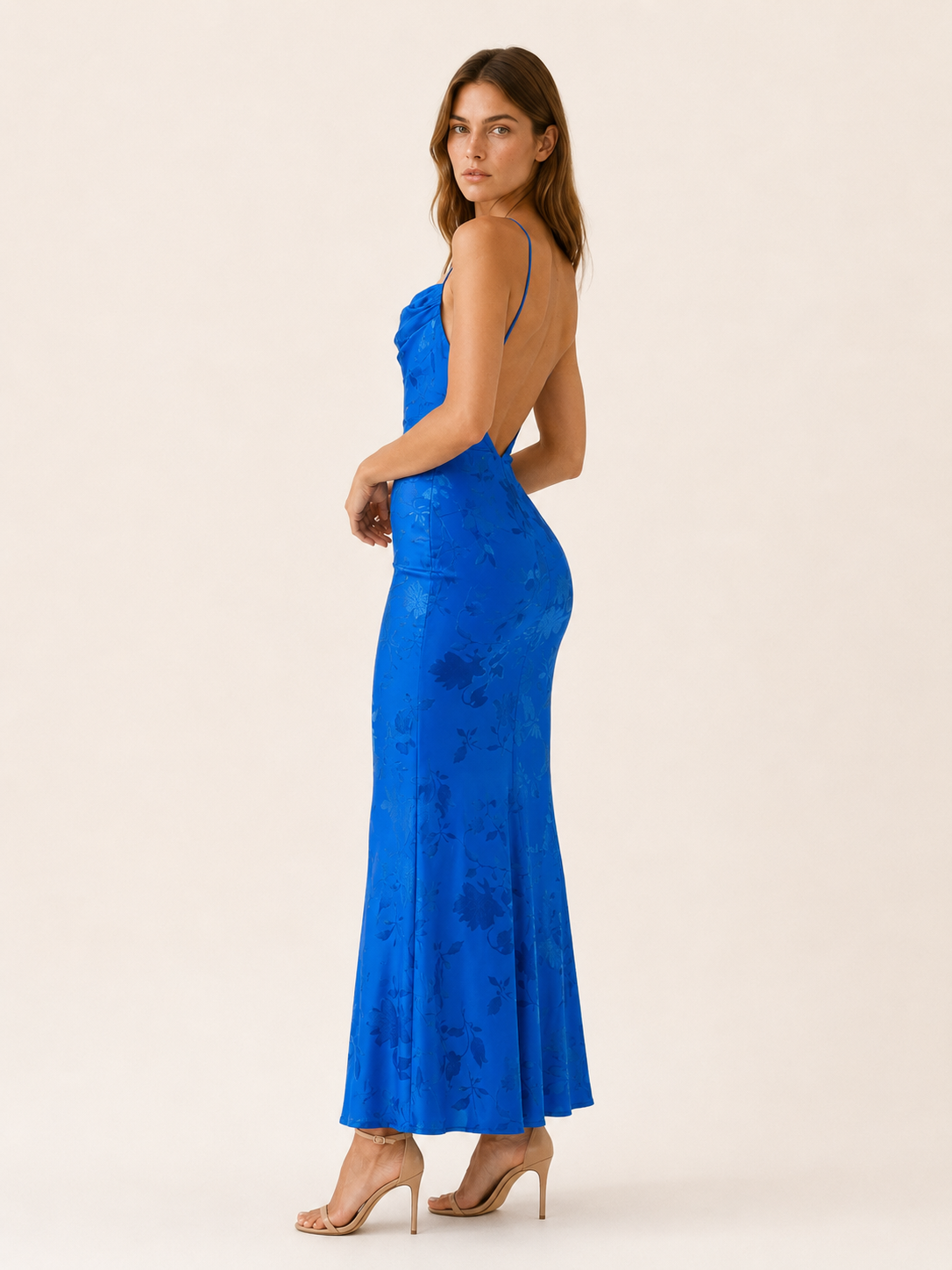 Honora | Floral Maxi Dress with Sweetheart Neckline