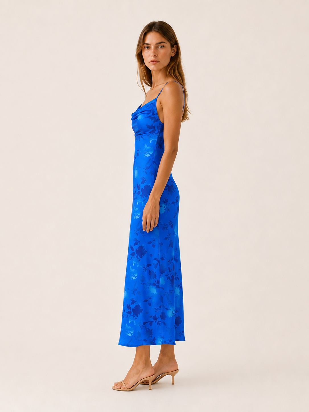 Honora | Floral Maxi Dress with Sweetheart Neckline