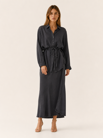 Inara | Shirt and Skirt Set with Tie Waist