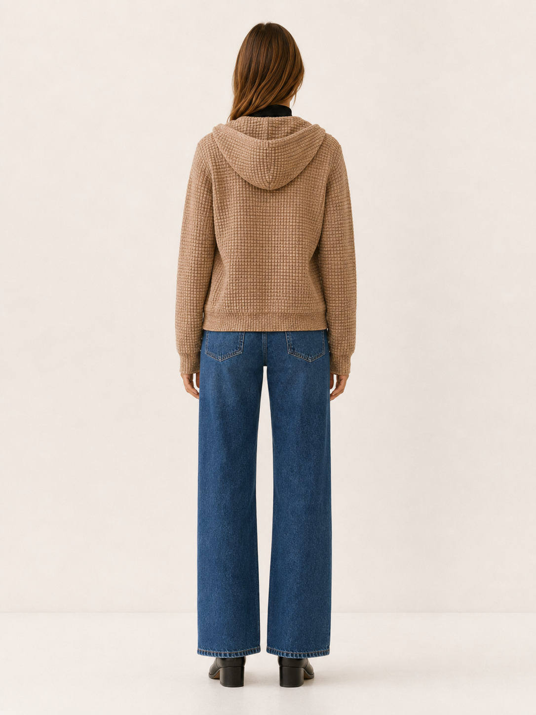 Ismara | Women's Textured Hooded Jacket