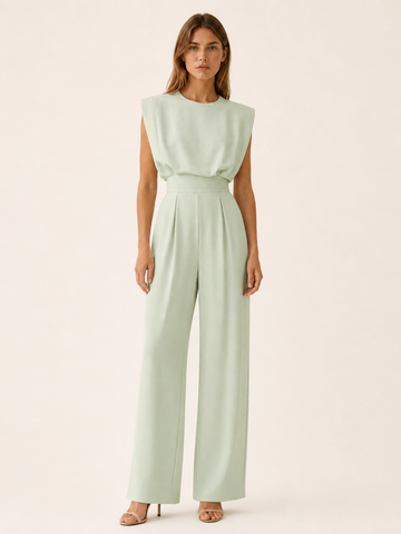 Kendra | Sleeveless Wide-Leg Jumpsuit