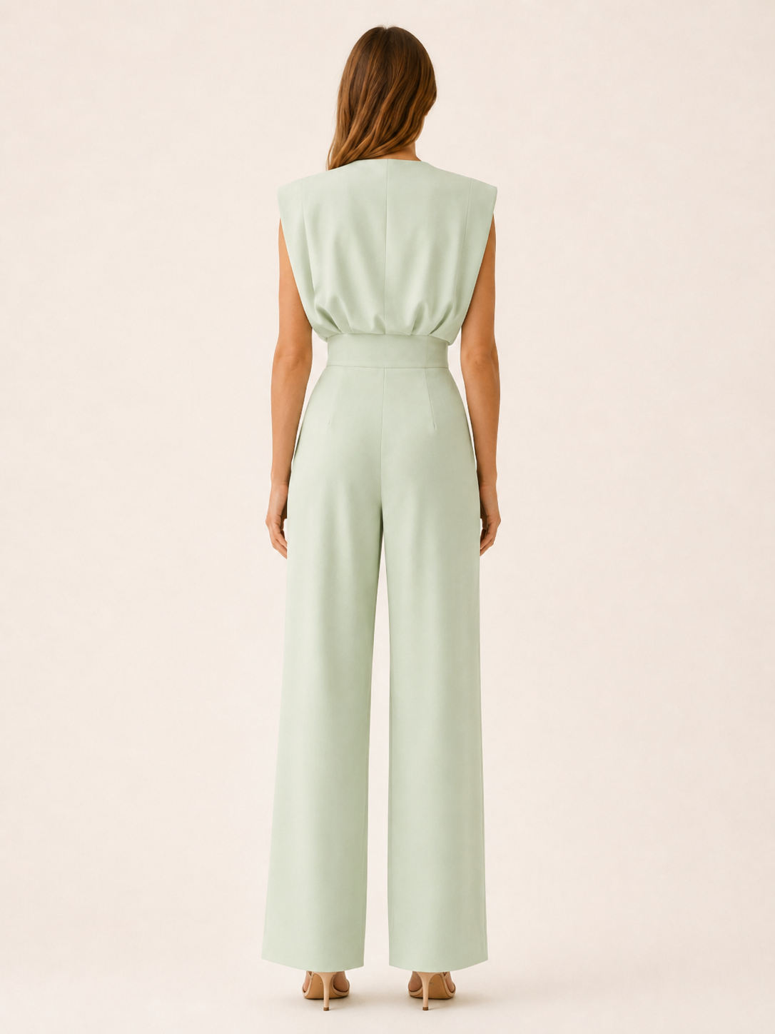 Kendra | Sleeveless Wide-Leg Jumpsuit