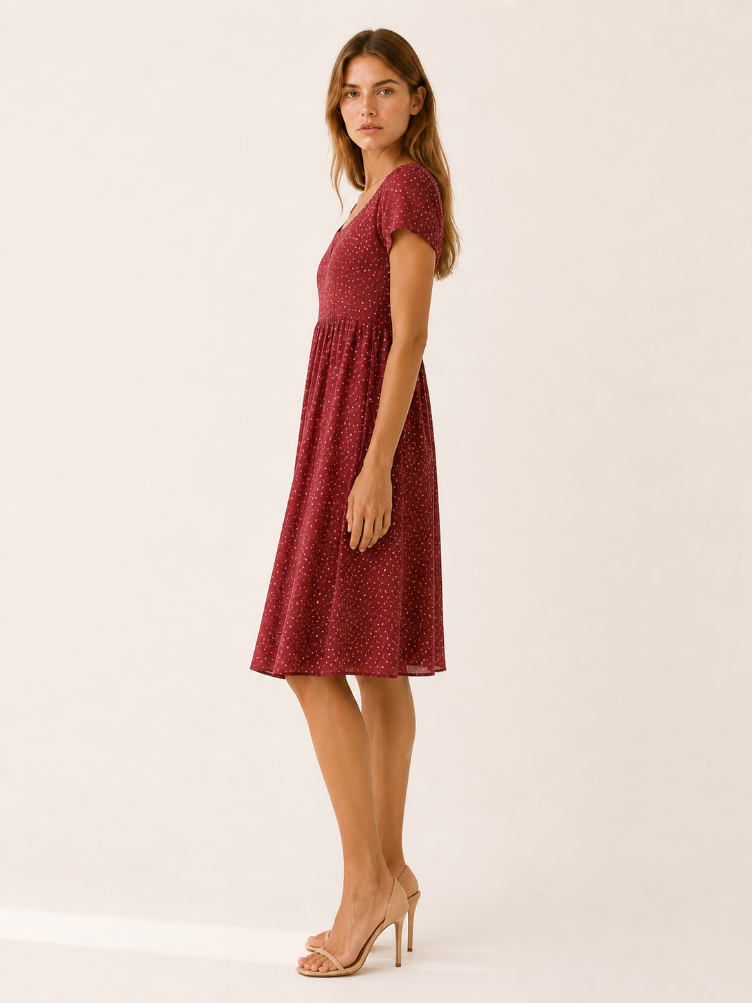 Marit | Boho Mini Dress with Relaxed Print