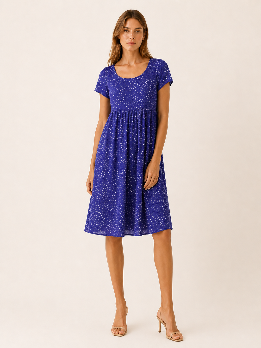 Marit | Boho Mini Dress with Relaxed Print