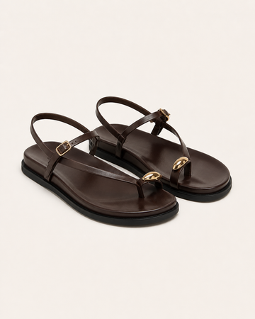 Matisse | Flat Sandals with Toe Ring Detail