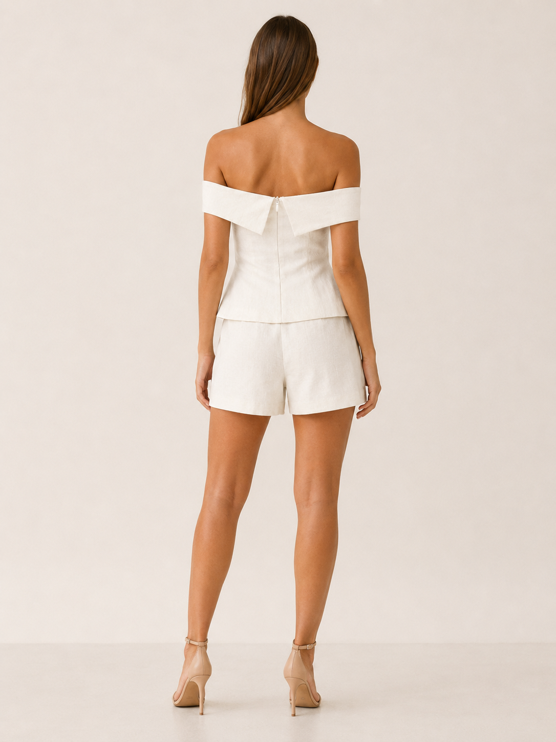 Milena | Two Piece Set with Off Shoulder Top