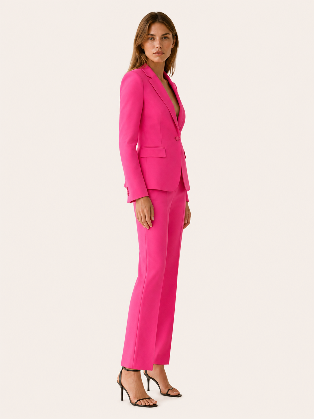 Nadine | Tailored Suit Set with Straight-Leg Trousers