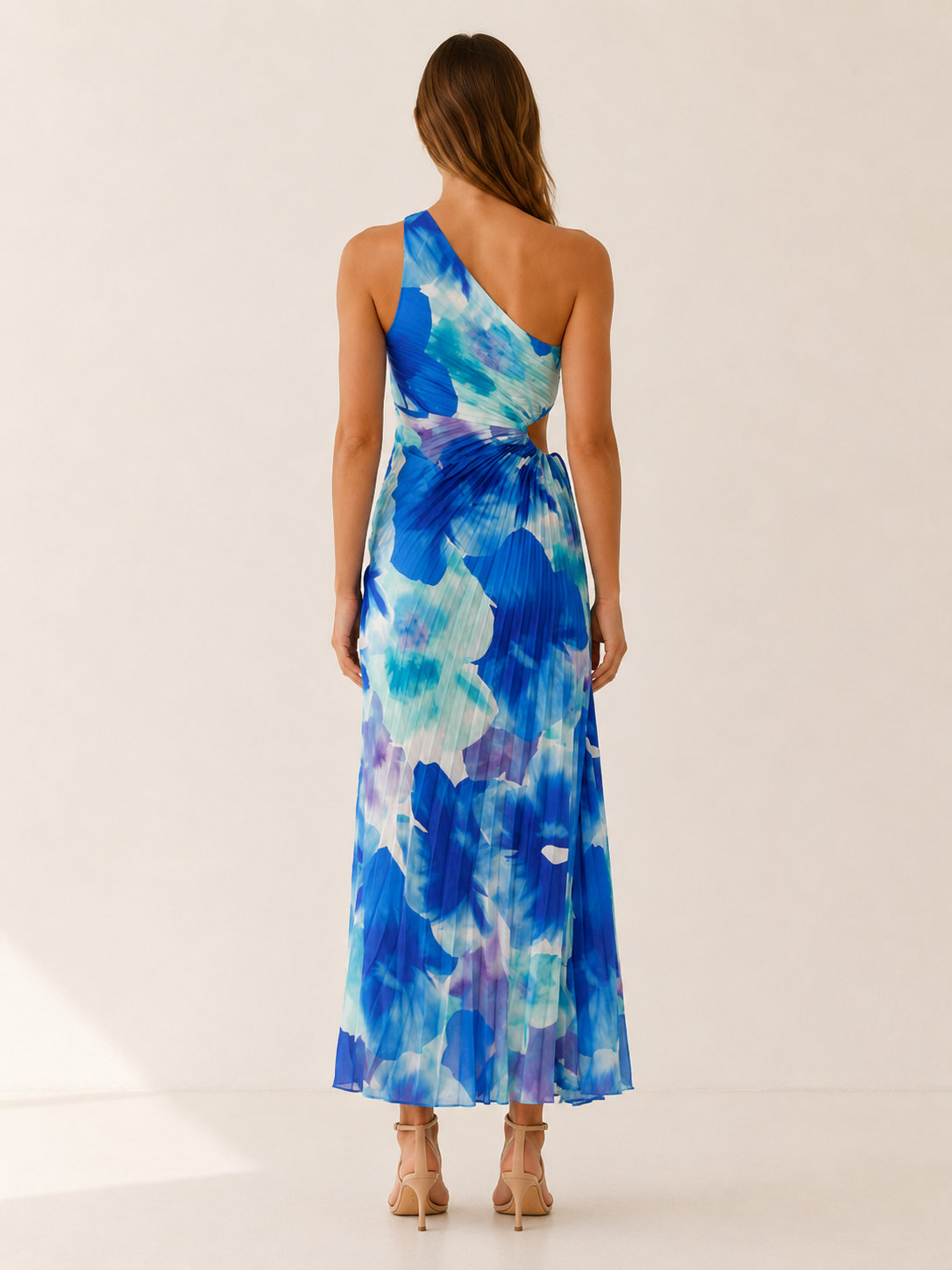Odessa | One Shoulder Floral Maxi Dress