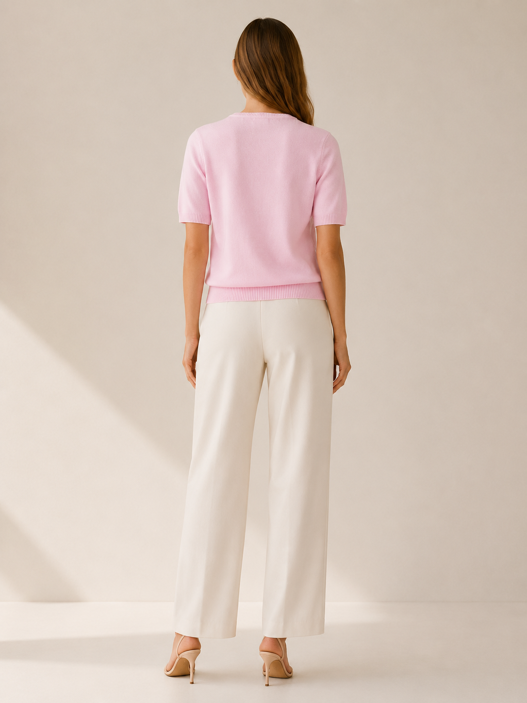 Orabelle | Short Sleeve Cardigan with Button Detail Knit Summer Layer