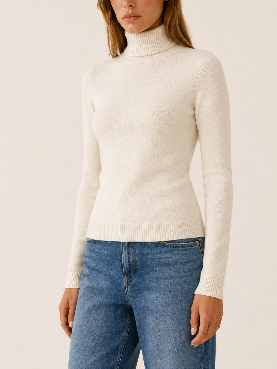 Ovelisse | High Neck Sweater with Long Sleeves
