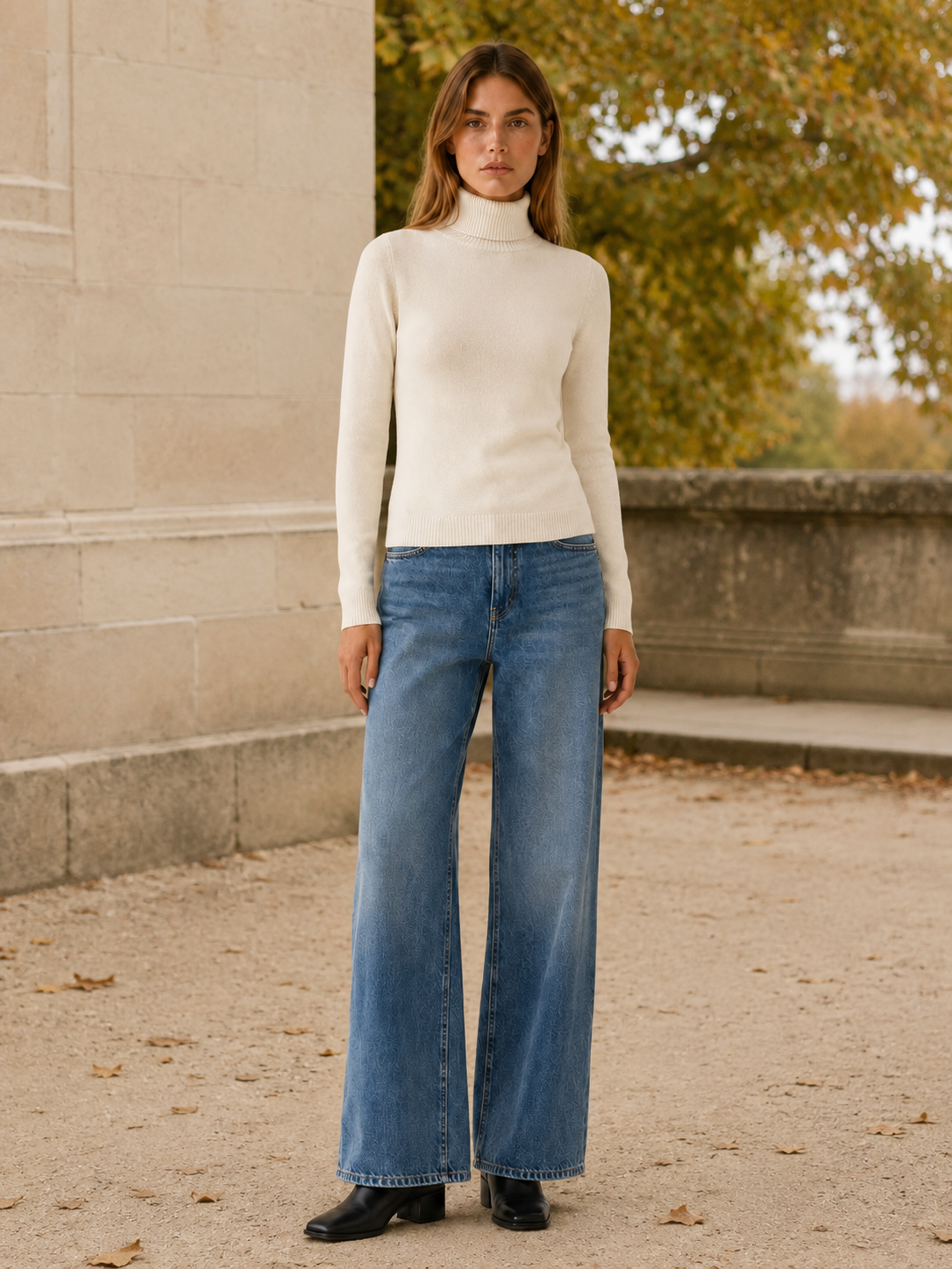 Ovelisse | High Neck Sweater with Long Sleeves