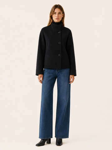Ravienna | Women's Stand Collar Short Coat