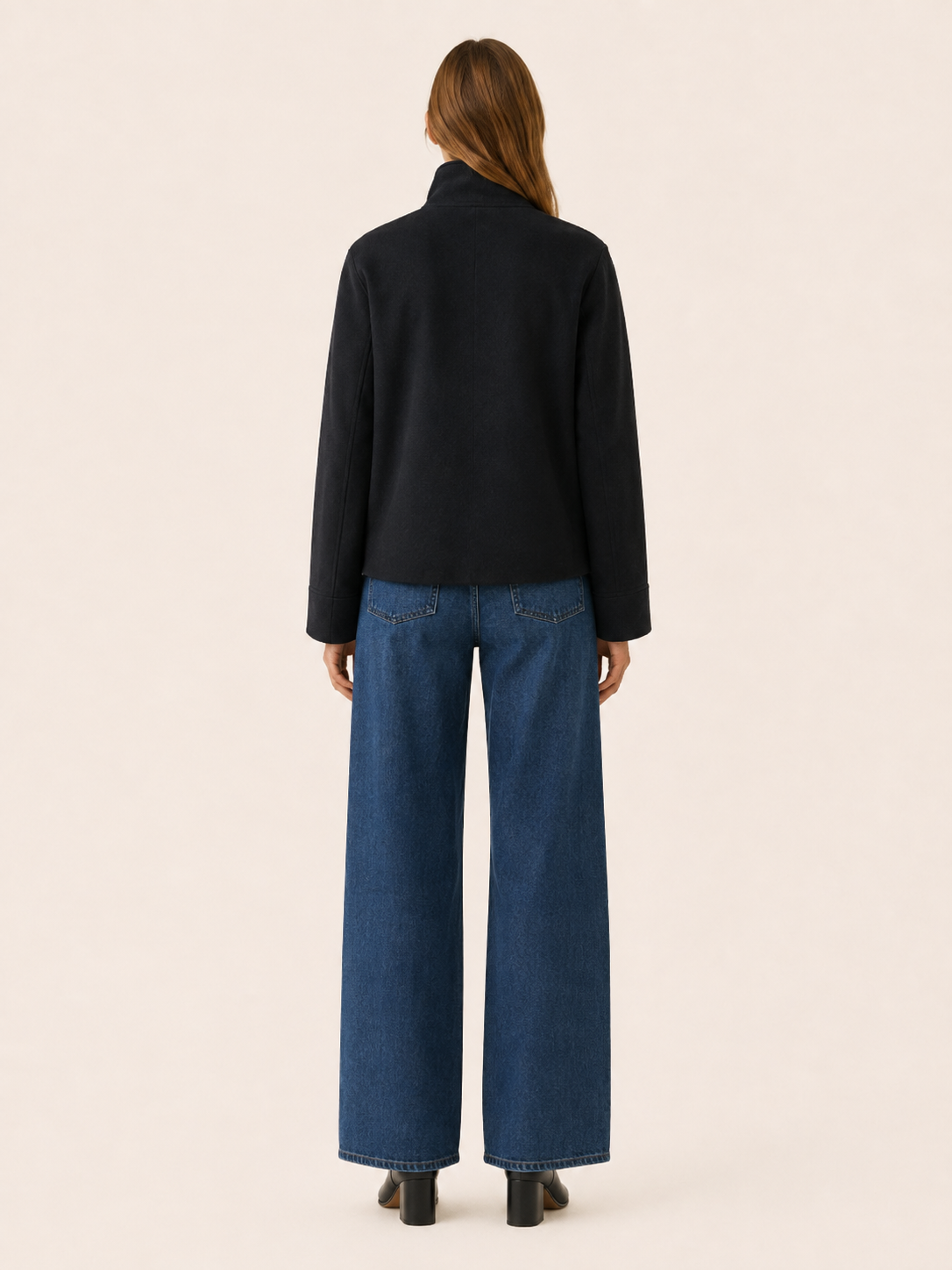 Ravienna | Women's Stand Collar Short Coat