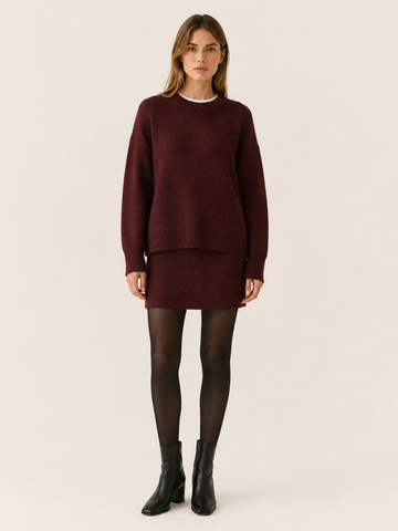 Renata | Jumper and Skirt Set with Oversized Fit