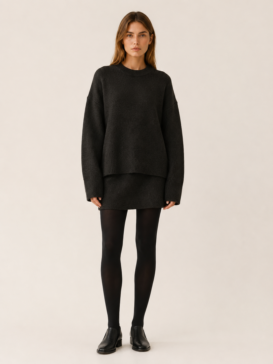 Renata | Jumper and Skirt Set with Oversized Fit