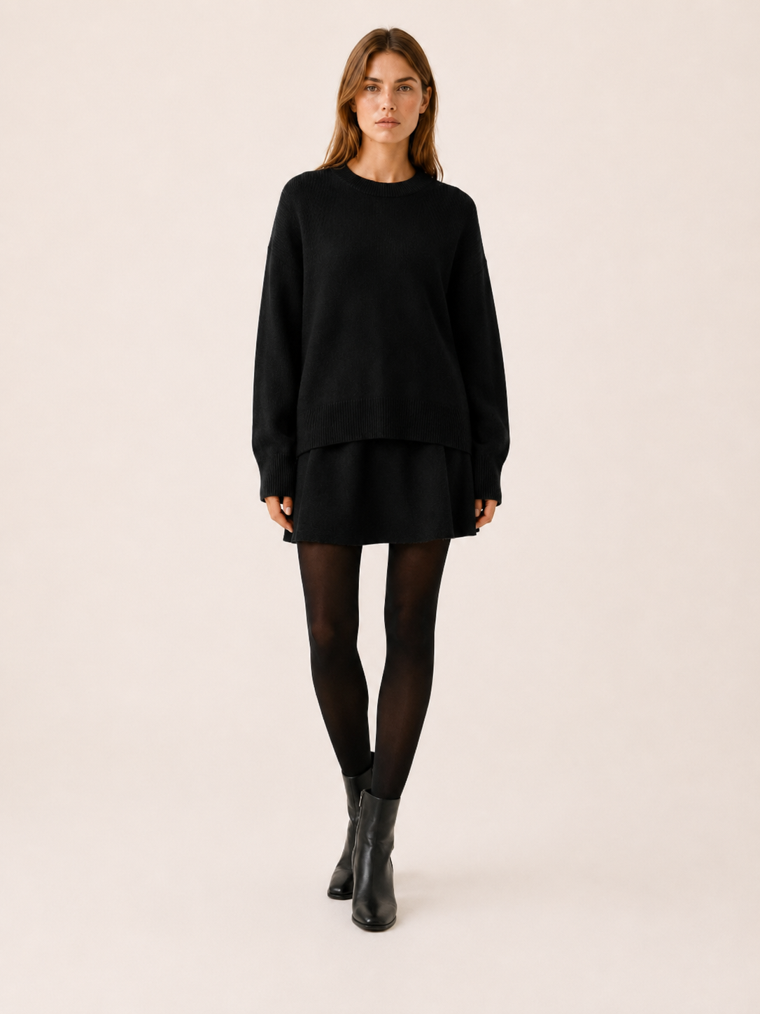Renata | Jumper and Skirt Set with Oversized Fit