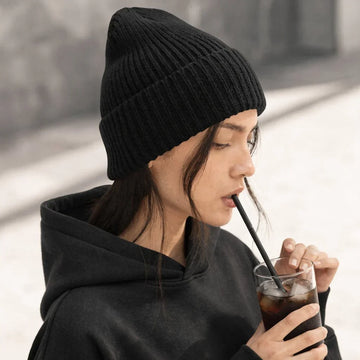 Rib Cuff Beanie - JV London