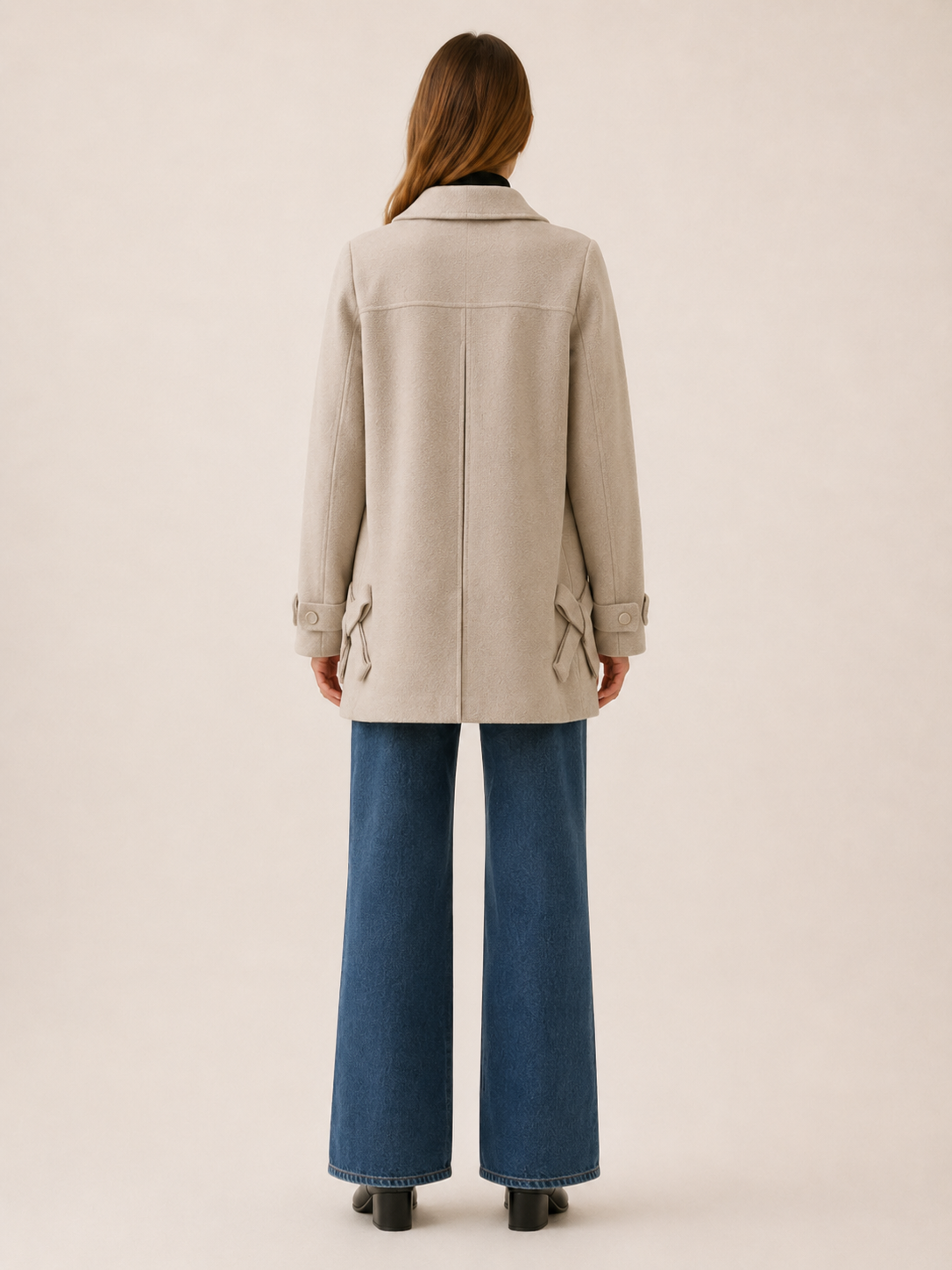 Vessalyn | Women's Button Front Longline Coat