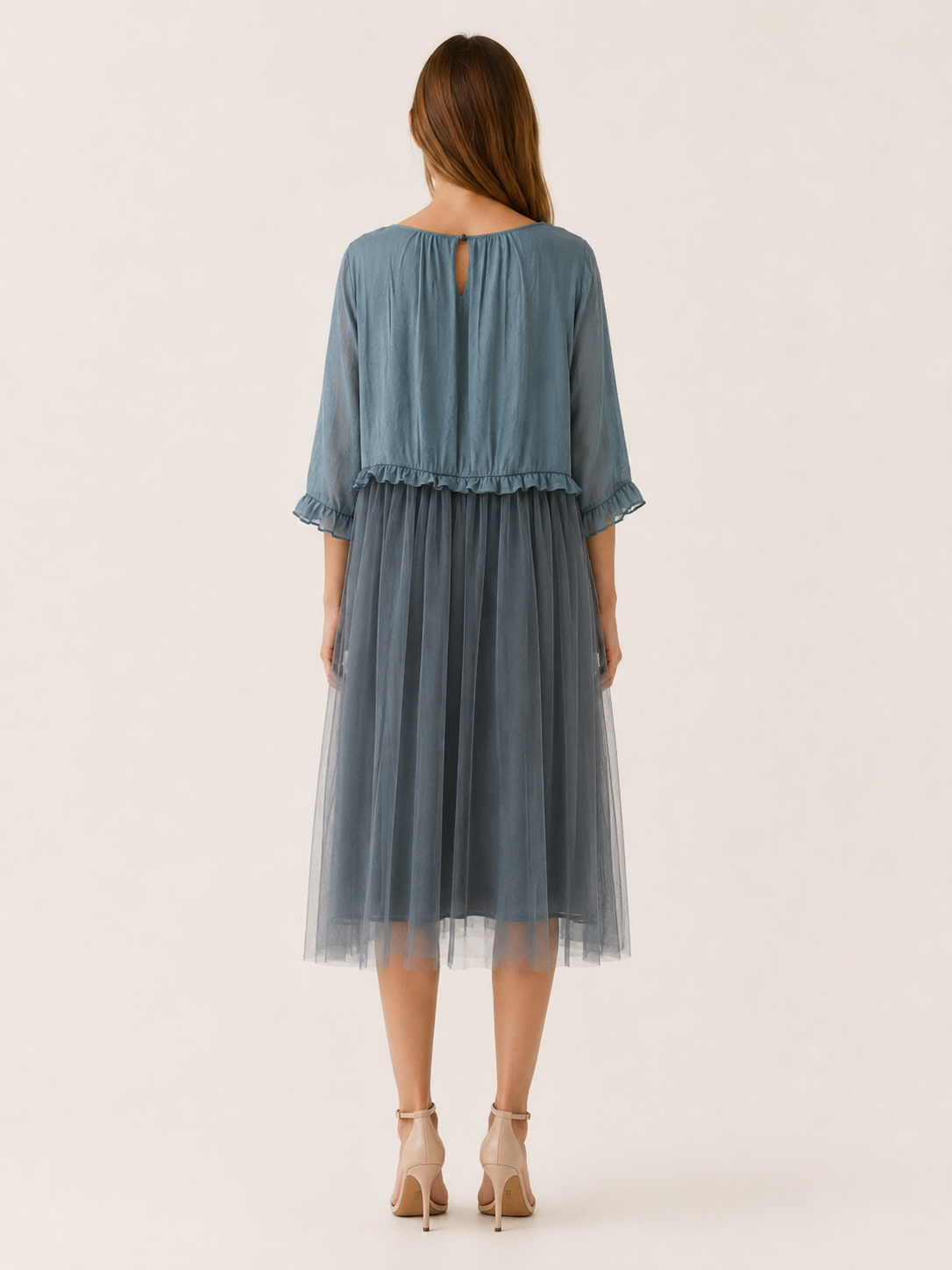 Tulle Midi Dress
