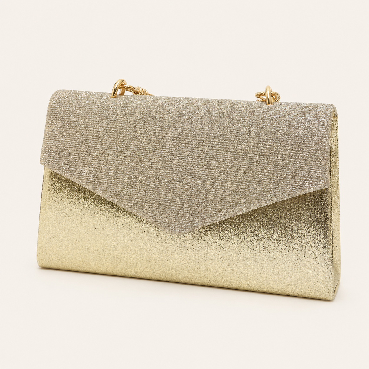 Zirel | Clutch Bag with Structured Top Handle